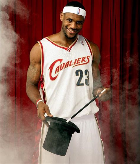 LeBron James poses during a 2004 SI photo shoot.... - SI Photo Blog