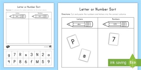 Toys & Games Learning & School Kindergarten & Homeschool Printables Cut ...