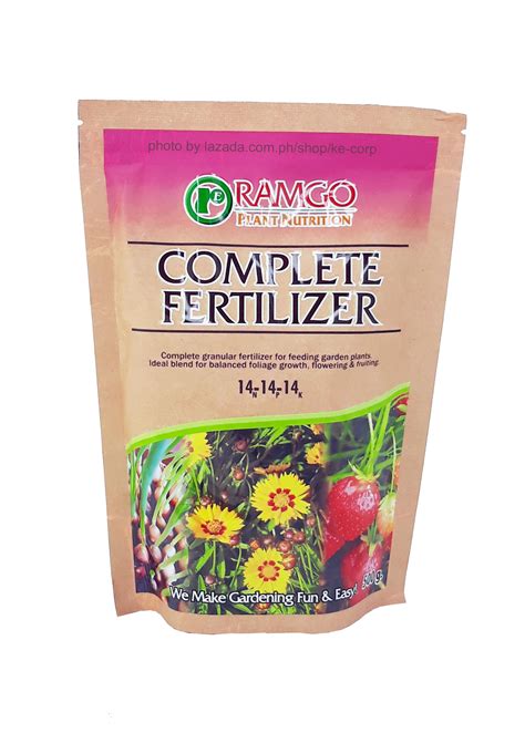 Ramgo Complete 14-14-14 Granular Fertilizer 500g | Lazada PH