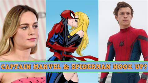 Captain Marvel And Spiderman Date - Ana-Candelaioull