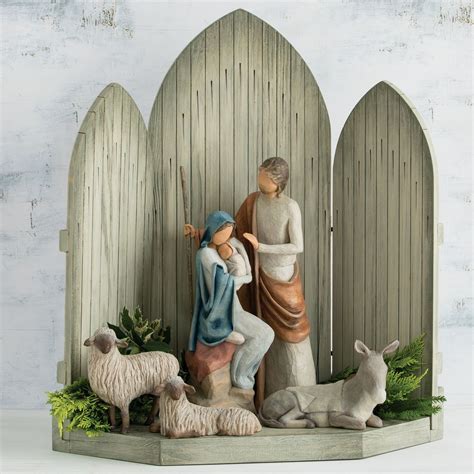 The Christmas Story | Willow tree nativity, Nativity set, Christmas nativity scene