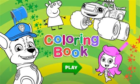 Nick Jr Paw Patrol Online Coloring Pages