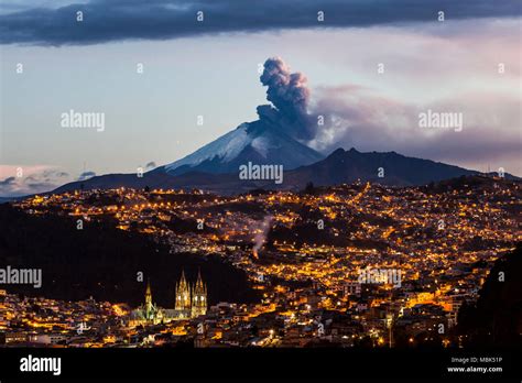 Quito Ecuador Volcano Eruption