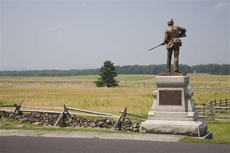 Monuments At Gettysburg