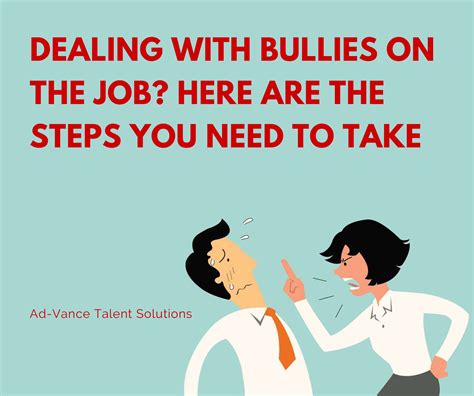 Workplace Bullying? Steps You Should Take | Ad-Vance Talent Solutions