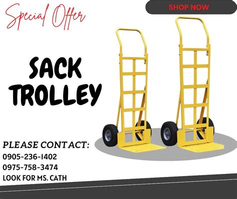 Sack Trolley, Commercial & Industrial, Industrial Equipment on Carousell