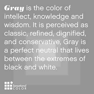 Meaning Of Gray: Color Psychology And Symbolism – Sensational Color