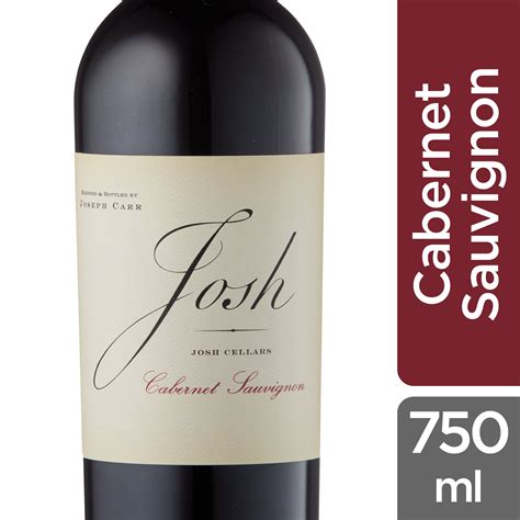 Josh Cellars Cabernet Sauvignon Wine, 750 ml, Bottle - Walmart.com