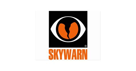 Skywarn Logo Postcard | Zazzle.com