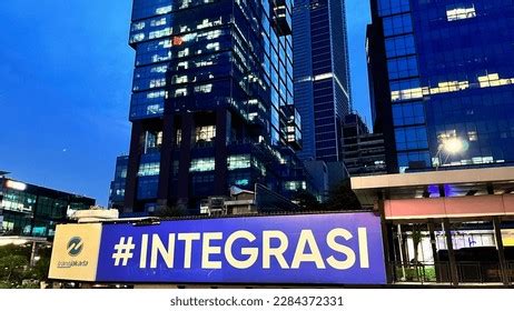 Jakarta January 3rd 2023 Towering Building Stock Photo 2284372331 ...