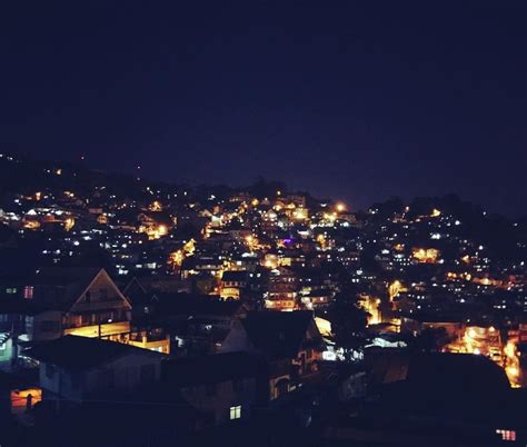 View from Finteo Skyland, Baguio Philippines. #baguio #town #lights #house #nightout #nightlife ...