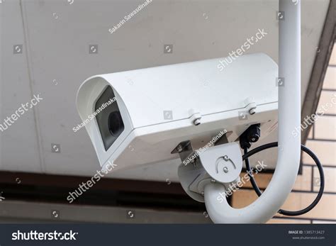 Cctv Installed Outside Building Stock Photo 1385713427 | Shutterstock