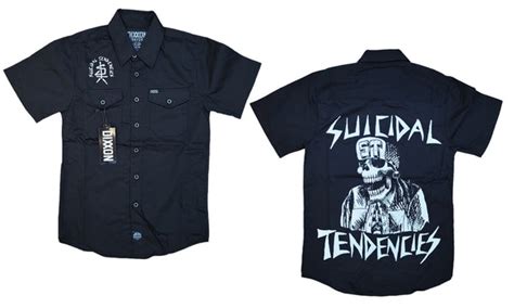 Band merch - Dickies Work Shirts – Suicidal Tendencies Merchandise STore