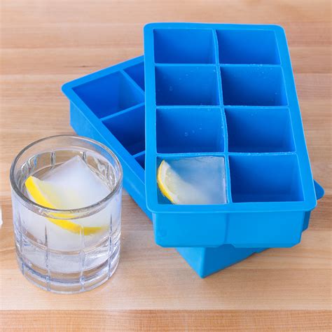 Large Silicone Ice Cube Trays - Kitchen Fanatic