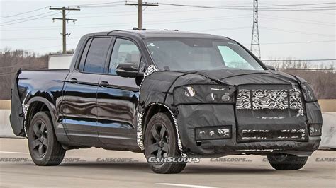 2024 Honda Ridgeline Spied, Looks Set To Receive A Facelift | Carscoops