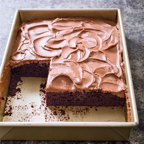 Chocolate Sheet Cake with Milk Chocolate Frosting | Cook's Illustrated