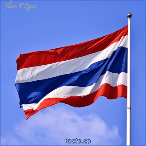 Thailand Flag - ToursMaps.com