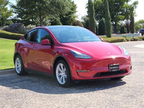 2021 Tesla Model Y, Red Multi-coat With 13196 Miles Available Now ...