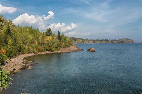 The Minnesota Side of Lake Superior Photograph by John M Bailey | Pixels