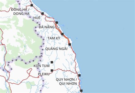 MICHELIN Quảng Ngãi map - ViaMichelin