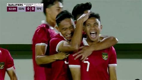 Hasil Timnas Indonesia U23 vs China Taipei 9-0: Marselino Ferdinan Brace, Skuad Garuda Tinggal ...