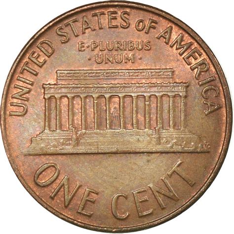 One Cent 1964 Lincoln Memorial, Coin from United States - Online Coin Club