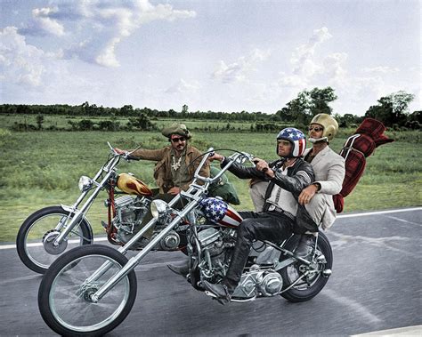 Easy Rider Bike Scene Photograph by Globe Photos