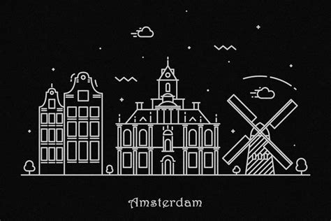 Amsterdam Canvas Art Print by Ayse Deniz Akerman | iCanvas