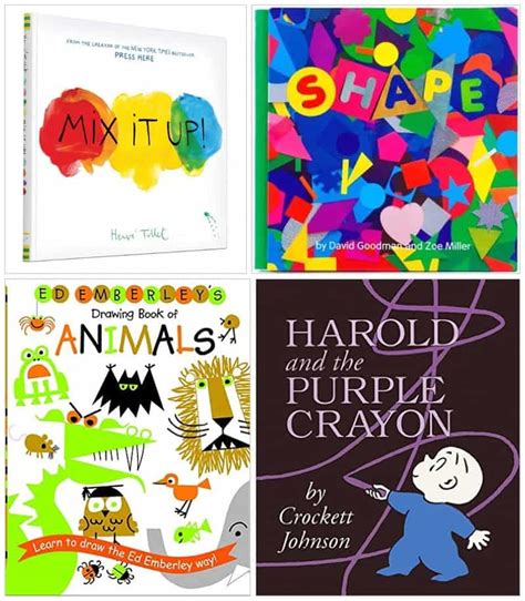 BEST ART BOOKS FOR KIDS AGES 3-6