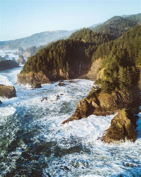 Covered with sandy coves, dark forests and vistas atop rocky cliffs, the Oregon Coast boasts a ...