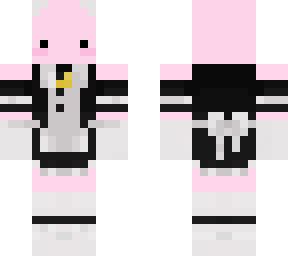 Axolotl in maid dress! | Minecraft Skin