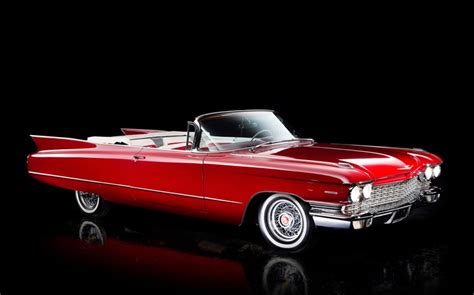 1960 Cadillac Sixty-Two Convertible, red color HD Wallpapers | Cars ...