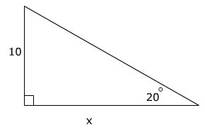 how to solve for tangent