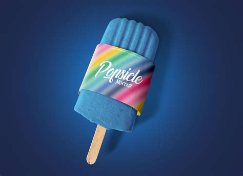 Free Popsicle Ice Cream Packaging Mockup PSD - Good Mockups