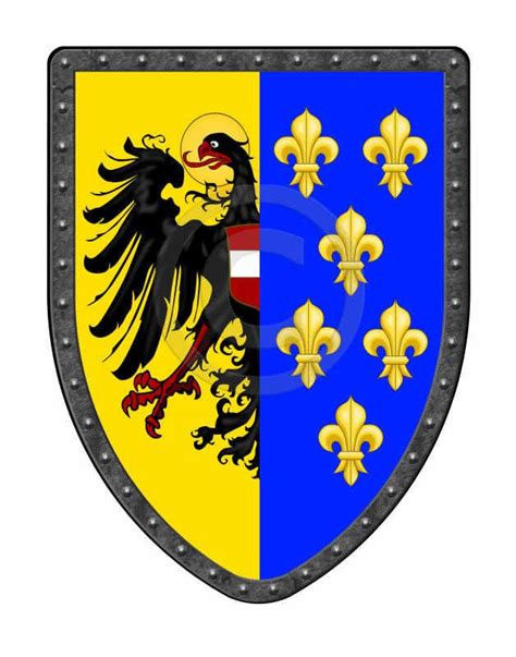 Charlemagne shield | Charlemagne, Coat of arms, Heraldry