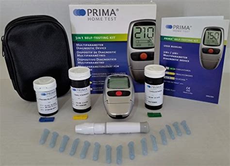 Brand New PRIMA 3IN1 CHOLESTEROL,TRIGLYCERIDES,GLUCOSE TEST METER KIT | eBay