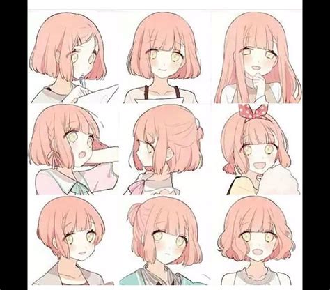 Myflower: How To Draw Bangs