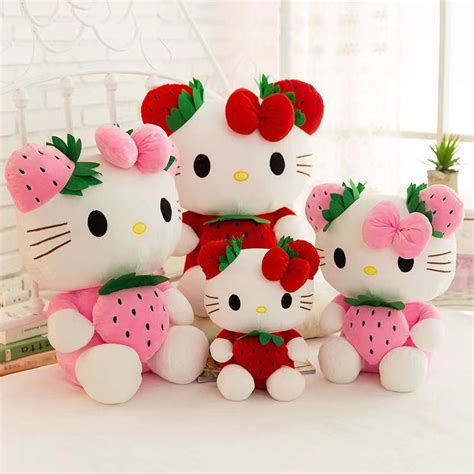 Hello Kitty Plush Toy Strawberry Kt Cat Doll - China Toys and Plush Toy ...