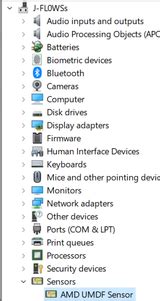 AMD UMDF Sensor not working: SOLVE - Republic of Gamers Forum - 1014067