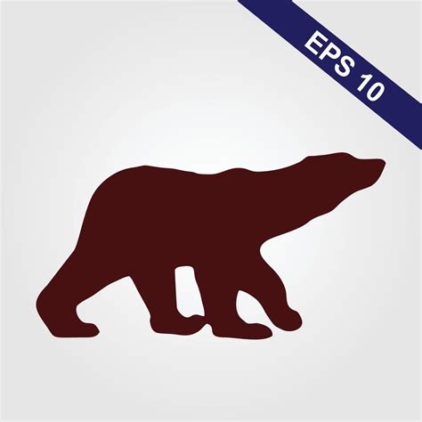 Polar bear icon - vector illustration 16797140 Vector Art at Vecteezy