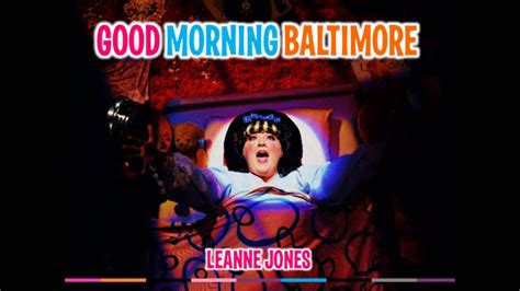 Good Morning Baltimore Leanne Jones With OBC Backing Track - YouTube