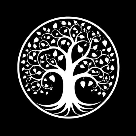 Tree - Minimalist and Flat Logo - Vector illustration 34029490 Vector Art at Vecteezy