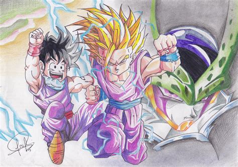 GOHAN VS CELL by J-S-S-C on DeviantArt