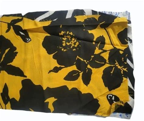 Floral Printed Rayon Fabric at Rs 90/meter | Printed Rayon Fabric in ...