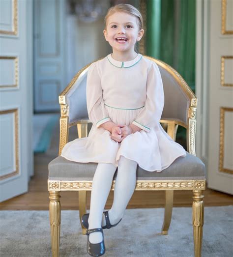 Princess Estelle Of Sweden Turns 4, See Her New Official Portrait ...