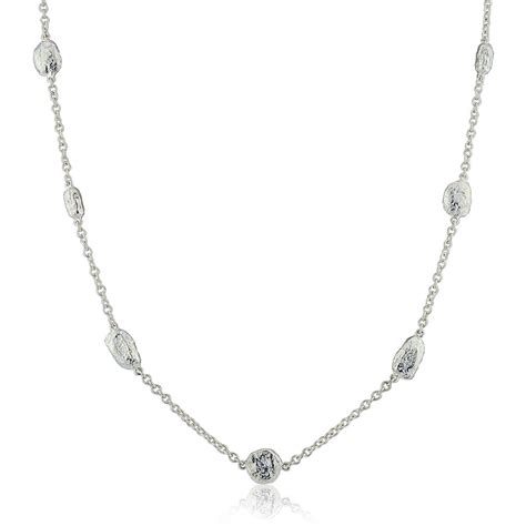 Nugget Silver Necklace - Dominic Walmsley