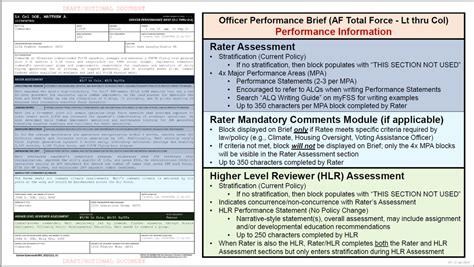 ALQ Narrative Evaluations Official Guidance : r/AirForce