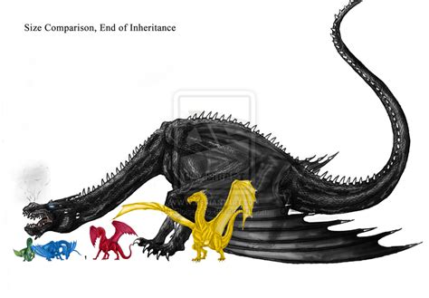 dragons - How big was Shruikan? - Science Fiction & Fantasy Stack Exchange
