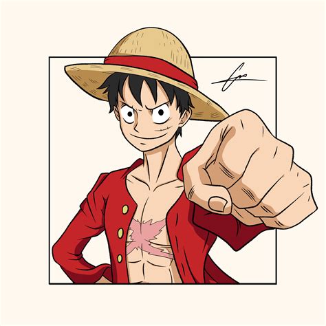 First time drawing a one piece character : r/OnePiece