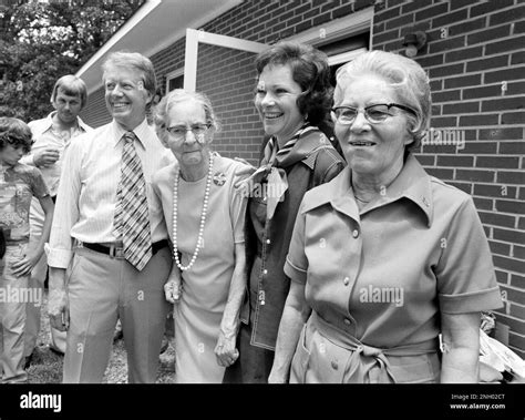 President Jimmy Carter and his wife and First Lady Rosalynn Carter ...